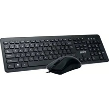 Izoly KM9400 Q-F Klavye Mouse Kablolu Sıyah