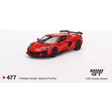 Mini Gt Chevrolet Corvette Z06 2023 Torch Red MGT00477