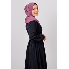 Hürrem Bone Şarabi Pratik Hazır Geçmeli Tesettür Eşarp Sandy Kumaş Arkadan Çıtçıtlı 2101_08