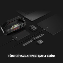 Lokıthor Li-Polimer Akıllı Akü Takviye + Pompa + Powerbank + LED Lamba 12V-2000AMP