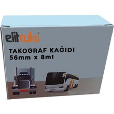 Elit Rulo Elitrulo Takograf Kağıdı 56MM x 8mt - 3 Adet