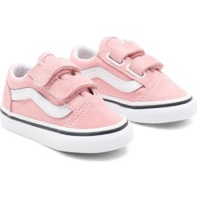 Vans Td Old Skool V Powder Pembe Çocuk Sneaker