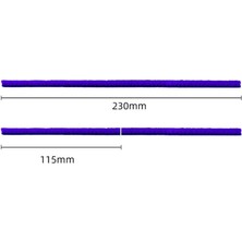 Silhouette Yumuşak Peluş Şeritler V6 V7 V10 V11 Elektrikli Süpürge Yumuşak Silindir Kafası Yedek Aksesuarlar Yedek Parça, 2 Takım (Yurt Dışından)