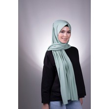 Hürrem Bone Çağla Düz Klasik Şal Viskon Kumaş Likralı Penye 202101_32