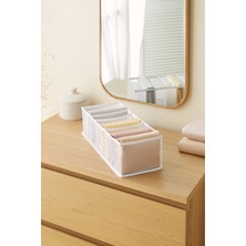 Tekno Trust Çekmece Içi 8 Bölmeli File Dolap Çekmece Içi Akordiyon Tipi Katlanır Çamaşır Düzenleyici Organizer