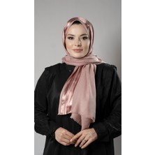 Hürrem Bone Pudra Şerit Çizgili Şal Viskon Kumaş Bursa Dolama 202109_06