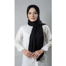 Hürrem Bone Siyah Çizgili Şal Viskon Kumaş Bursa Dolama 202110_01