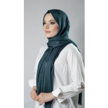 Hürrem Bone Zümrüt Çizgili Şal Viskon Kumaş Bursa Dolama 202110_37