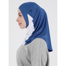 Ecardin Renkli Sport Hijab - Premium Atletik Sporcu Kadın Başörtüsü Hazır Konforlu Tesettür Hijab