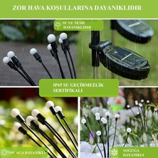 Hubstein 4 Adet 8 Led'li Güneş Enerjili Ateş Böceği Çiçek Lamba