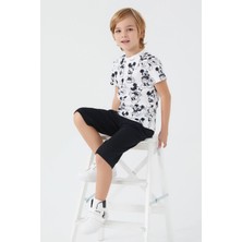 Disney Mickey Mouse Erkek Çocuk Kapri Takım