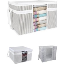 Tekno Trust 45 x 40 Onikiden Pencereli Hurç, Yastık Havlu Kazak Çamaşır Saklama Çantası Organizer 40X45X30CM 1