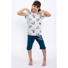 Disney Minnie Mouse Kız Çocuk Kapri Takım