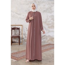 Vavinor Lara Büyük Beden Abiye - Vizon