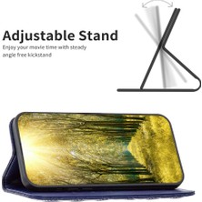 Cool-M Case Samsung Galaxy A25 5g Anti-Dust Pu Deri Deri Stand Kplus Telefon Kılıfı (Yurt Dışından)