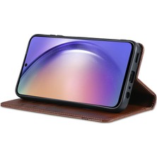 Cool-M Case Samsung Galaxy A15 4g Pu Deri Manyetik Telefon Kılıfı (Yurt Dışından)