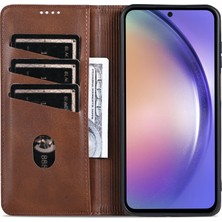 Cool-M Case Samsung Galaxy A15 4g Pu Deri Manyetik Telefon Kılıfı (Yurt Dışından)