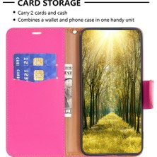 Cool-M Case Samsung Galaxy A55 5g Stand Pu Deri Doku Cep Telefon Kılıfı (Yurt Dışından)