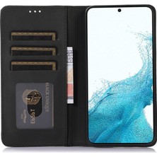 Cool-M Case Samsung Galaxy A25 5g Deri Manyetik Stand Telefon Kılıfı (Yurt Dışından)