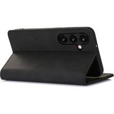 Cool-M Case Samsung Galaxy A25 5g Deri Manyetik Stand Telefon Kılıfı (Yurt Dışından)