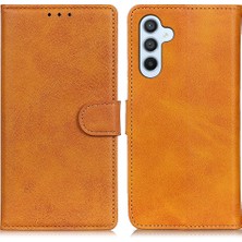 Cool-M Case Samsung Galaxy A35 5g Deri Manyetik Folyo Stand Telefon Kılıfı (Yurt Dışından)