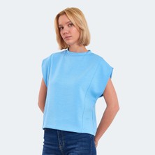 Slazenger VINCENZA Kadın Tişört Mavi