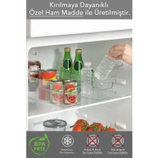 Hayveys Kırılmaz Buzdolabı Düzenleyici Şişe Içecek Konserve Organizer Kutu