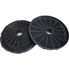 Populer Luxell DA6-835 Aspiratör Karbon Filtresi 16 cm 3 Tırnaklı Karbon DA6-KDac33t Uyumlu