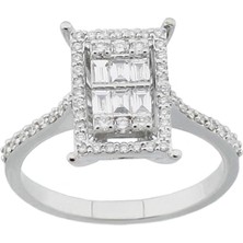 İryum Baget Pırlanta Tasarım Yüzük