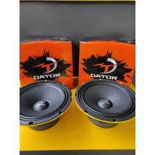 Dator Sv 200.2 Yüksek Performanslı Profesyonel Midrange 20 cm 150W Rms 600W Maksimum (1 Takım/2 Adet Hoparlör)