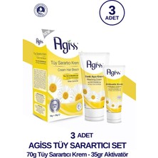 Agiss s 3 Adet Easyso Tüy Sarartıcı Krem 70gr + 35g