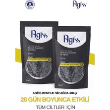 Agiss s Boncuk Soyulabilir Inci El Ağdası-Carbon Tüm Ciltler x 2