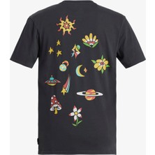 Quiksilver Spaceman Mlw Erkek Antrasit Tshirt AQYZT09554-12814