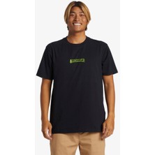 Quiksilver Island Sunrıse Moe Erkek Siyah Tshirt AQYZT09543-10010