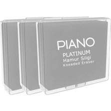 Piano Platinium Hamur Silgi 3 Adet