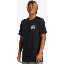 Quiksilver Hurrıcane Or Hıppıe Moe Erkek Siyah Tshirt AQYZT09540-10010