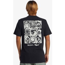 Quiksilver Hurrıcane Or Hıppıe Moe Erkek Siyah Tshirt AQYZT09540-10010