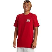 Quiksilver Hurricane Or Hippie Moe Erkek Kırmızı Tişört