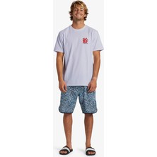 Quiksilver Surf Moe Erkek Beyaz Tshirt AQYZT09542-10