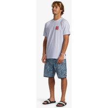 Quiksilver Surf Moe Erkek Beyaz Tshirt AQYZT09542-10