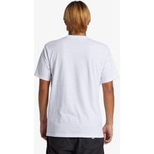 Quiksilver Qs Clıcker Logo Dna Erkek Beyaz Tshirt AQYZT09602-10