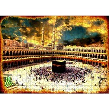 Tablomega Ahşap Mdf Puzzle Yapboz Kabe 1 500 Parça 50*70 cm