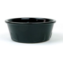 RealWood  Seramik Büyük Irk Köpek Mama ve Su Kabı-Siyah- 1000 Ml.