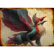 Tablomega Ahşap Mdf Puzzle Yapboz Griffin 500 Parça 50*70 cm