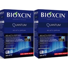 Bioxcin Quantum Normal ve Kuru Saçlar Için Şampuan 300 ml x 2 Adet