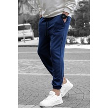 Yakamel Erkek 3 Iplik Jogger Paçası Lastikli Eşofman Altı