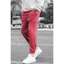 Yakamel Erkek 3 Iplik Jogger Paçası Lastikli Eşofman Altı