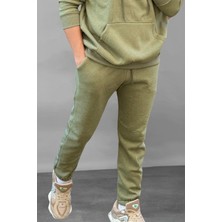 Yakamel Erkek Oversize Jogger 3 Iplik Eşofman Altı