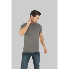 Brango Erkek Yakalı Pamuk Turuncu Tshirt