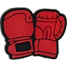 odaburada Terlik Süsü Terlik Tokası Kırmızı Boks Eldiveni Figürü